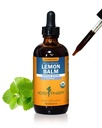 Herb Pharm Organic Lemon Balm Extract - Alcohol-Free Non-Bitter Calm Support for Nervous System & Overexcitement, Vegan, Lemon Balm Leaf Supplement 4oz | Up to 3 Months Supply