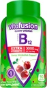 Vitafusion Elderberry Gummy Vitaminas 90ct Vitamina B12 Gummy Vitaminas Energía Metabolismo Sistema nervioso Soporte 90ct