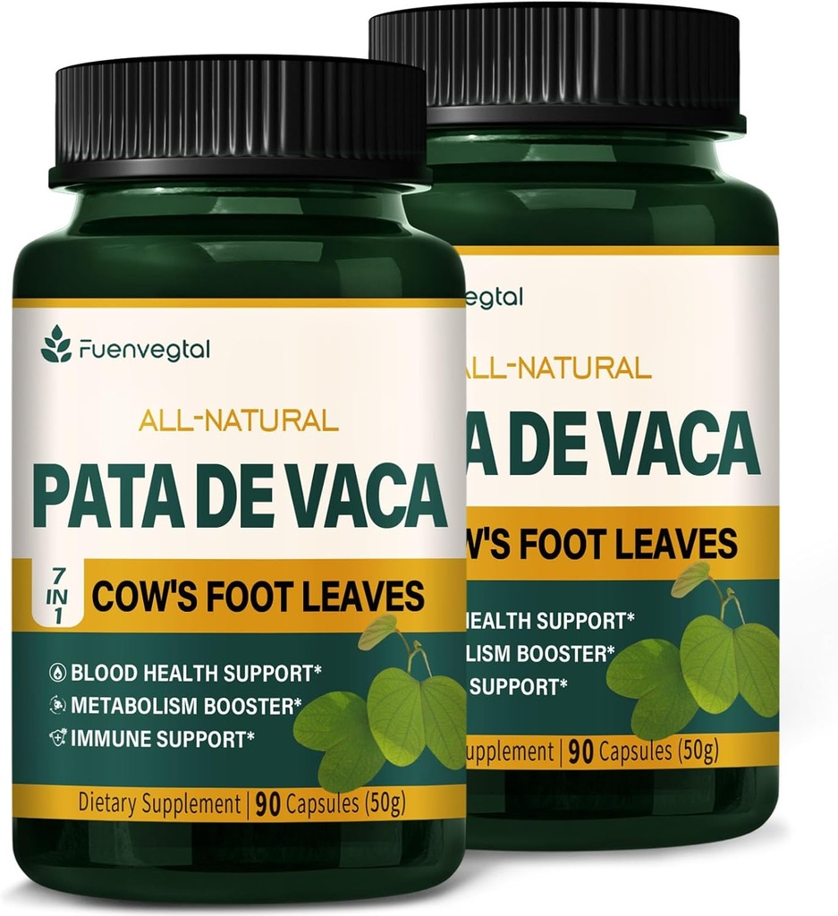 Hojas de vaca Capsules Suplemento - Berberine con Ceylán Cinnamon Capsules Advanced Formula - All Natural Herbal Health Support with Wereke Extract. Cuenta 180