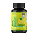 Citrus Bergamot 1110mg - 25:1 Extracto - High Potency Supplement with Black Choke Berry, Niacin, Olive Leaf & Black Pepper Extract - Vegan - 60 cápsulas