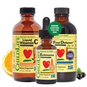NILDLIFE ESSENTIALS Immune Support 3-Pack - Vitamina Líquida C, Primera Defensa y Echinacea - Immune Boosting Supplements for Infants, Toddlers, and Kids