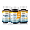 Lovita Calcium Citrate 800 mg con Magnesio, Vitamina D3 &amp; K2, Bone Strength &amp; Density Supplement for Women &amp; Men, Supports Teeth, Immune Health, Gluten Free, Non-GMO, 360 Vegan Tablets