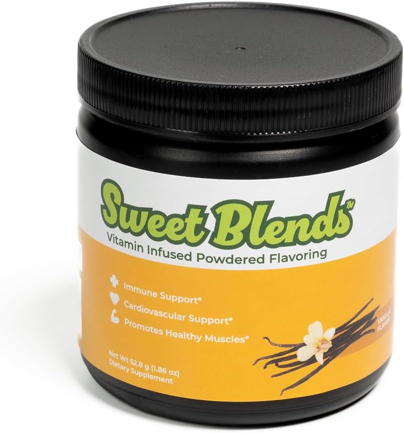 Protein Flavor - Vainilla- Powdered Flavoring for Protein Shake with Daily Multi-Vitamin-20 Servings-Enhance Flavor & Customize Protein Shake