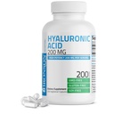 Bronson Hyaluronic Acid 200 MG High Potency Joint Health & Healthy Skin Support, Non-GMO, 200 cápsulas vegetarianas