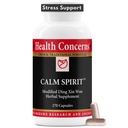 Health Concerns Calm Spirit - Stress Relief Supplement with Chinese Herbal Blend - Supports Calm Mood, " Emotional Wellness - Magnesium Glycinate " Hawthorn Extract - 270 Capsules
