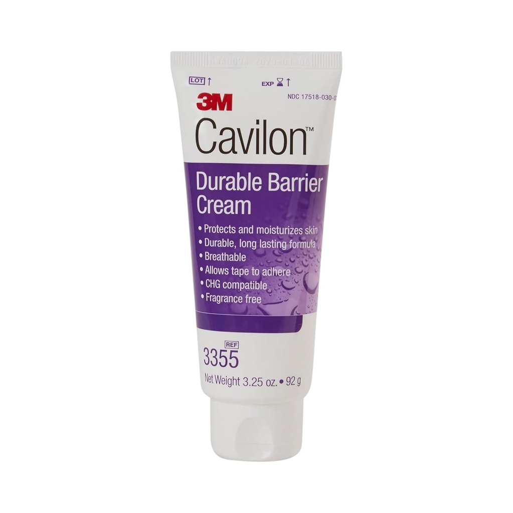 3M Cavilon Durable Barrier Cream 3355, 3.25 onza 3.25