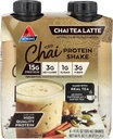 Atkins Iced Chai Tea Latte Protein-Rich Shake, Keto Friendly y Gluten Free. (4 Shakes)
