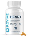 Revive MD Health Supplements, 90 Veggie Capsules - CoQ10 Supplement Supports Heart Muscle Function - Coenzyme Q10 200mg Promotes Healthy Flow - Vegan-Friendly & Gluten-Free (30 Servings)
