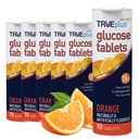 Tablas de Glucos TRUEplus, Flavor Naranja - 6X 10ct Tubes
