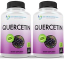 DOCTOR RECOMENDADO SUPPLEMENTOS Quercetin 1000mg Por Serving - Suplemento de vitaminas, (Vegan peru Non-GMO) (120 cápsulas vegetarianas, paquete de 2)