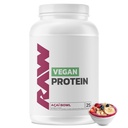 RAW Vegan Protein Powder, Acai Bowl - 20g de pólvora de proteína de base vegetal " Fortificada con vitaminas para el crecimiento muscular " recuperación - Bajo-Fat, bajo carbohidrato, naturalmente saboreado " .