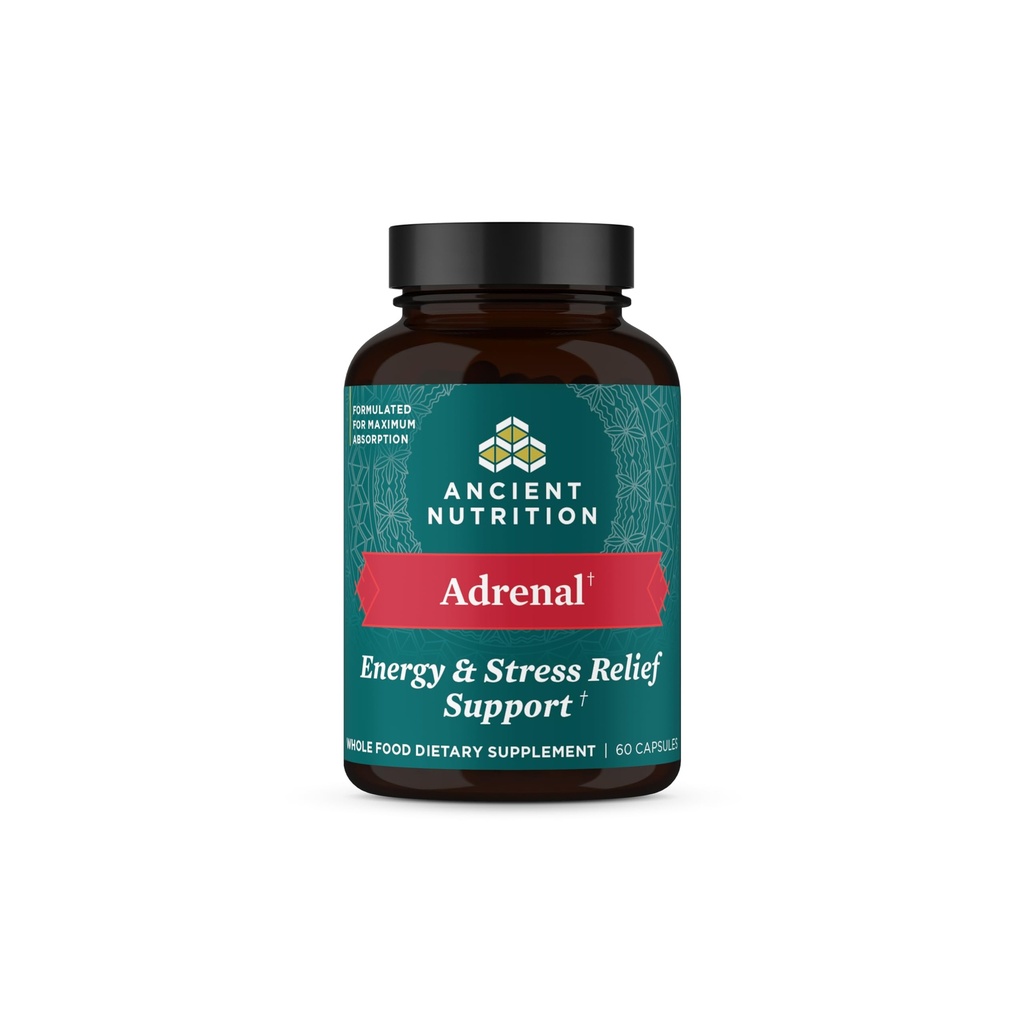 Apoyo a la nutrición antigua con suplemento de Ashwagandha, ayuda a reducir la fatiga de estrés, Paleo y Keto Friendly, Gluten Free, 1300mg, 60 cápsulas