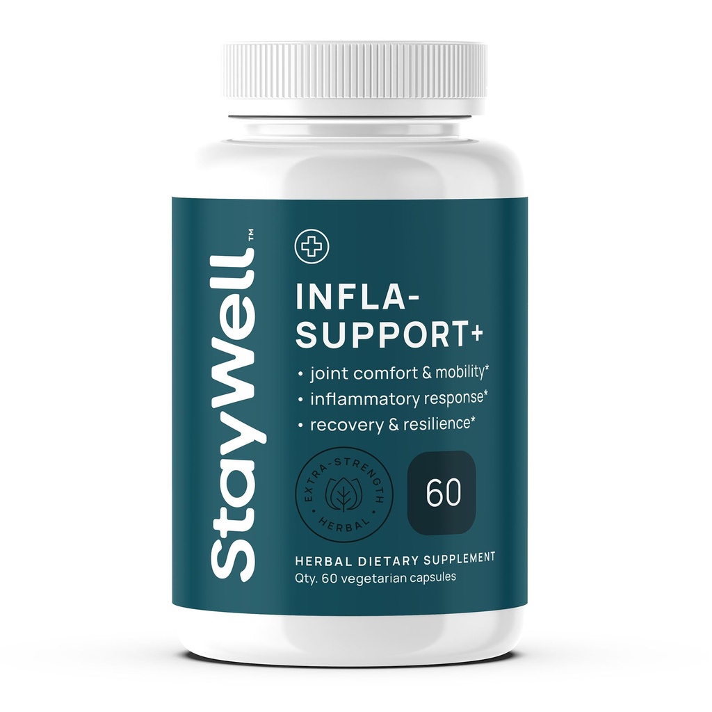 Infla-Support Plus- 750mg Suplemento de hierbas Blend con Curcumin y Ashwagadha Extracto, Shatavari, Kavach, Fenugreek, Pippali, Guduchi, Shilajit, Goshura y Sunthi 60ct