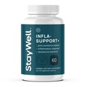 Infla-Support Plus- 750mg Suplemento de hierbas Blend con Curcumin y Ashwagadha Extracto, Shatavari, Kavach, Fenugreek, Pippali, Guduchi, Shilajit, Goshura y Sunthi 60ct
