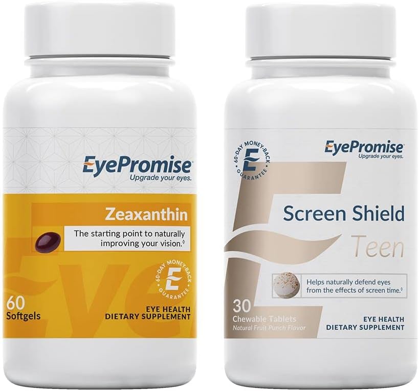 OjoPromise Zeaxanthin Ojo Vitamina y Escudo de Pantalla Adolescente