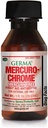 Germa Mercuro cromo libre de primeros auxilios Antiséptico líquido 1 oz
