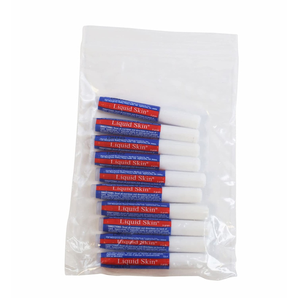 Medique Productos 92812 Banda de piel líquida, 10 Pack