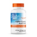 El mejor ácido alfa-lipoico del médico 600, soporta la función antioxidante " equilibrios glucémicos, no OMG, sin gluten, vegano, soy libre, 600 mg, 60 cápsulas vegetales