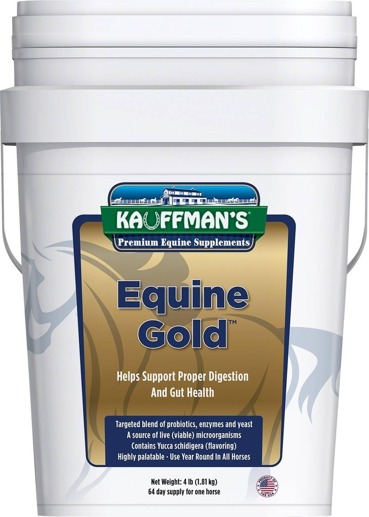Equino de salud animal de Kauffman Oro 4 lb