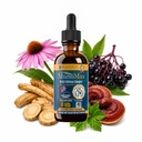 MunoMax - Advanced Immune Support Supplement - Liquid Delivery for Better Absorption - Echinacea, Astragalus, Reishi, Goldenseal, Elderberry &amp; More!
