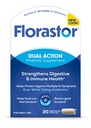 Florastor Probióticos para Salud Digestiva &amp; Inmuna, 20 cápsulas, Probióticos para Mujeres &amp; Hombres, 1 Probiótico Mundial, Flush Out Bad Bacterias &amp; Boost The Good with Our Strain Saccharomyces boulardii