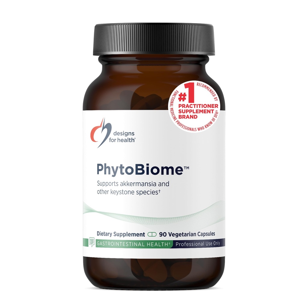 Diseños para PhytoBiome - Polyphenols Suplemento Gut Microbiome Apoyo - Alternativa Prebiótica Tradicional para Apoyar Salud Gut Global - Suplemento de Digestión (90 cápsulas)