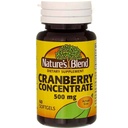 Concentración de arándano de la naturaleza 500 mg Gels blandos - 60 ct, paquete de 3