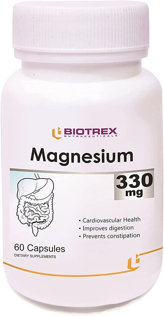 Panihari Biotrex Nutraceuticals Magnesium 330Mg Capsules - 60 Conde
