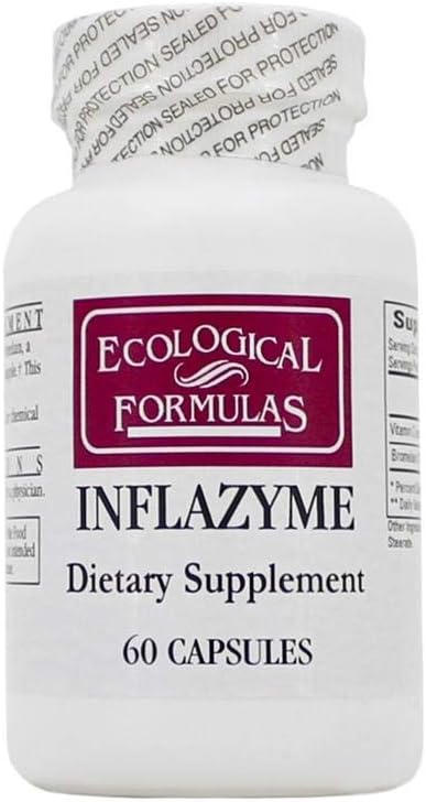 Fórmulas ecológicas Inflazyme, White, 60 Conde