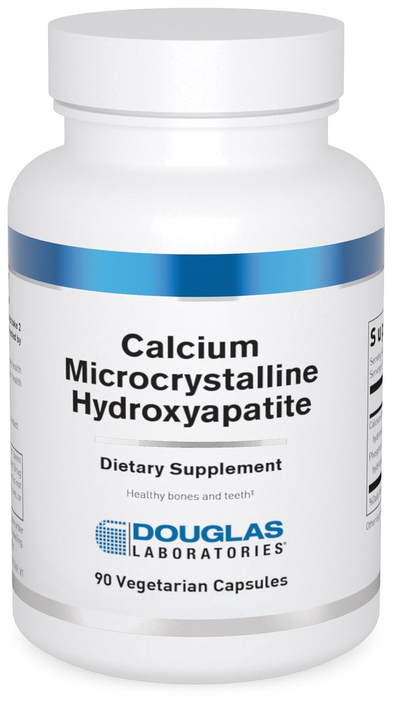 Douglas Laboratories Calcium Microcrystalline Hydroxyapatite - Teeth & Bone Health Support* - con Calcium &amp; Phosphorus Micronutrientes - Suplementos dietéticos - 90 Tablets