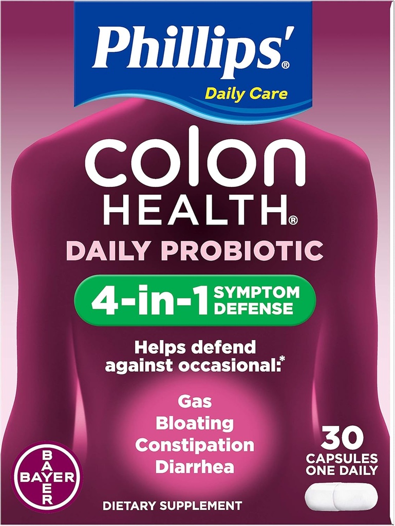 La salud fría de Phillips capsula 30 cápsulas (Pack of 3)