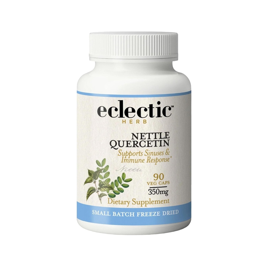 Herb ecléctica - Nettle Quercetin Capsules ← Non-GMO, Vegan tención 90 CT