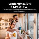Doctor Morse's Brain &amp; Nervous Systems Support - Immunity & Stress Level - Naturopath Formulated Nootropic Supplement - Ginkgo Leaf, Gotu Kola, Astragalus Root & Butchers Broom - 90 Capsules