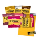 Honey Stinger Training Kit – 9 Conde Plus Pegatina y Polybag – Fuente de energía para cualquier actividad – 3 Waffles orgánicos, 3 Packs de Chews energéticos & 3 Gels de energía
