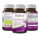 RESVERATROL 1450-90day Supply, 1450mg por Serving of Potent Antioxidants " Trans-Resveratrol, Promueve Anti-Aging, Cardiovascular Support, Maximum Benefits(1bottle)