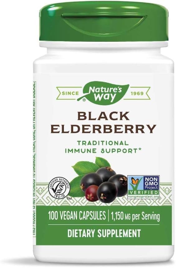 Camino de la Naturaleza Elderberry, 100 Cap, (Pack of 2)
