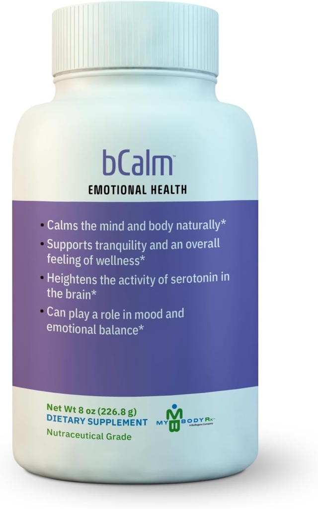 bCalma – Suplemento Emocional de Salud 8 OZ TENIDO Vitamina B8 TENIDO Suplementos Inositol