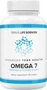 Cardia 7: Tear Health - 60 Conde - Advanced Dry Eye - Omega7 Natural - Asistencias con el ojo seco, la calidad del oído y calma la irritación