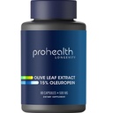ProHealth Olive Leaf Extract (15% Oleuropein) (500 mg, 60 cápsulas de verduras)