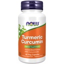 AHORA Suplementos de alimentos, Curcumina Turmérica, derivado del extracto de raíz tormérica, 95% Curcuminoides, Suplemento Herbal, 60 cápsulas de verduras