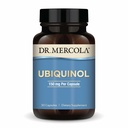 Dr. Mercola Ubiquinol 150 mg, 30 Serviciones (30 cápsulas), Suplemento dietético, apoya la producción de energía, no GMO