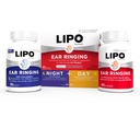 Lipo Flavonoid Day & Night Combo Kit, Tinnitus Relief for Ring Ears, Lipo Flavonoid Plus " Lipo Flavonoid Night with Melatonin " Vitamin C, 90 Caplets