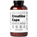 Santa Cruz Paleo Cápsulas de Creatina, apoya el crecimiento muscular " Energía, Gluten Gratis, Keto, Sugar Gratis, Paleo, No Fillers o Aditivos, Cúpulas de Monohidratos Creatina, 2500mg, 100 Servimientos, 300 Cápsulas