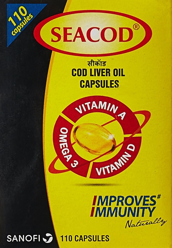 Merck SevenSeas Original Cod Liver Oil Capsules- 500 Piezas - Envío gratuito de EXPEDITE (2)