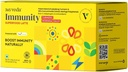 Immunity Boost Latte con Moringa & Giloy, Turmeric, 100% Natural Ingredientes, mayo mejora la digestión, Gluten Free On-The-Go Sachets (30 conteo)