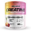 Célula Cretino Polvo, Sabor de Fruto - Aumenta la fuerza, Lean Muscle Mass &amp; Endurance, Micronized Creatine for Fast Absorption, 5g Creatine per Serving, 50 Servings