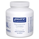 Pure Encapsulaciones Complejo de Glucosamina ← Suplemento Dietario Soporte de cartílago con manganés Silencio 180 cápsulas