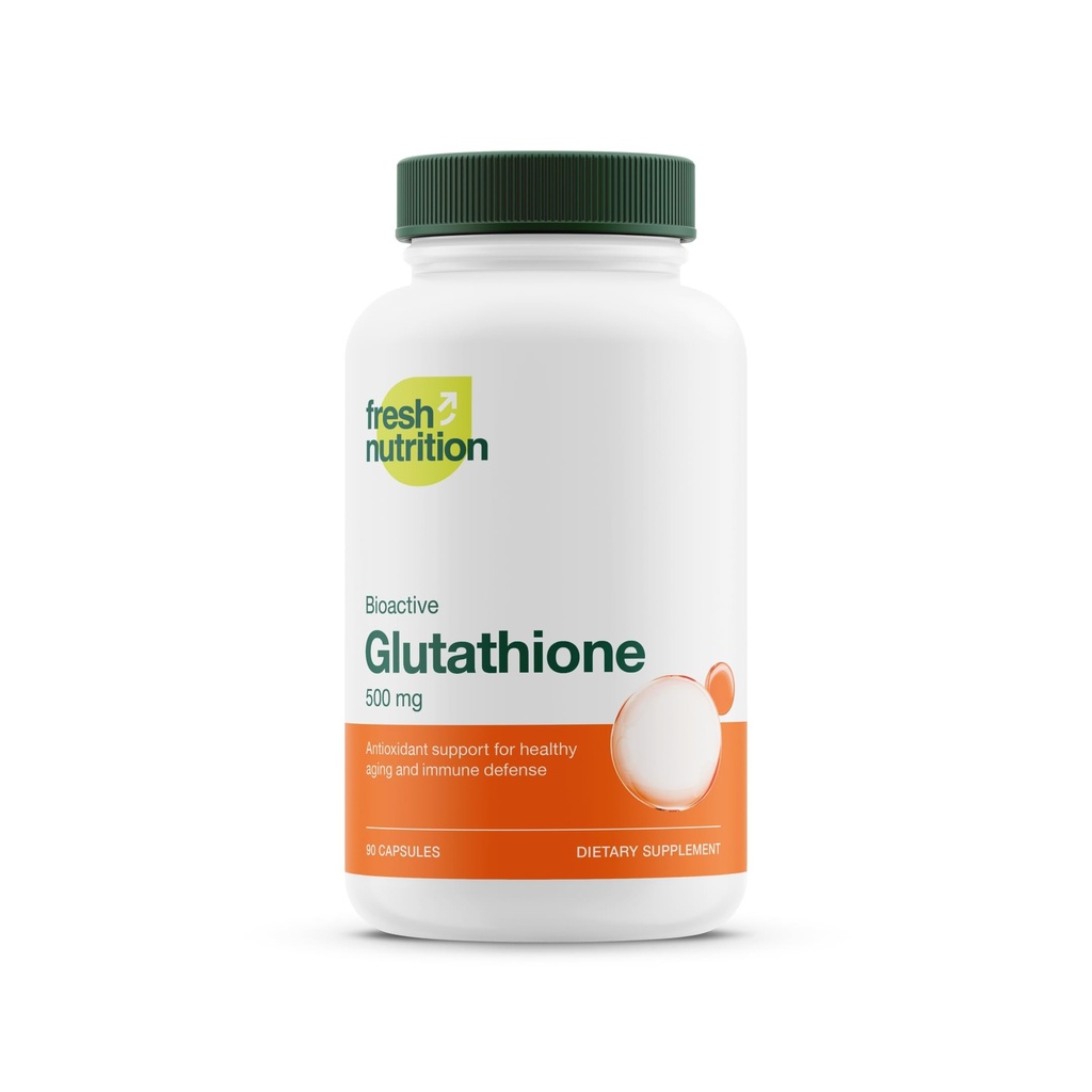 Glutathione Suplemento Cápsula - ADN más fuerte Glutathione reducido - Vegan Friendly, Non GMO, Gluten &amp; Soy Free