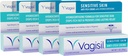 Vagisil Feminine Anti-Itch Cream for Women, Sensitive Skin Formula with Hydrocortisone, Ayuda a aliviar la irritación de la infección por levadura, Gynecologist Tested, Soothes & Cools, 1oz (Pack of 4)