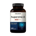 NatureBell Huperzine A 400mcg Por Serving, 240 Capsules, (Huperzine A Supplement) ¦ Apoya Focus, Cognition, Memory y Learning Ability – Premium Brain Health Supplements – No GMOs